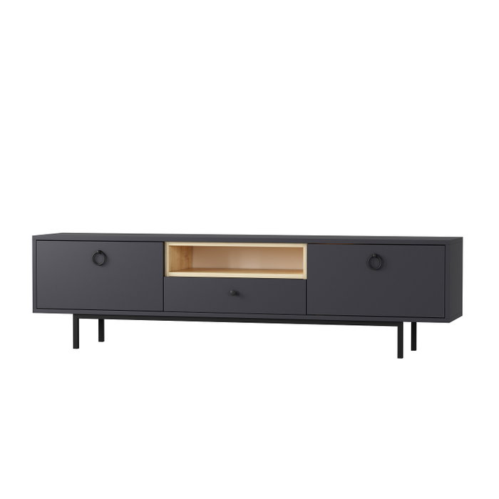 Hanah Home Soporte de TV Industrial Antracita 180 cm Hanah Home Soporte de TV Industrial Antracita 180 cm